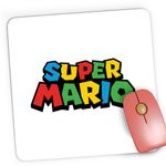 PC, gaming si accesorii - Periferice PC - Mousepad - Mousepad Gaming Super Mario Logo Odyssey Video Game, 21x19 cm - Infinity.ro