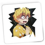 PC, gaming si accesorii - Periferice PC - Mousepad - Mousepad Gaming Demon Slayer Zenitsu Manga, 21x19 cm - Infinity.ro