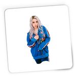 PC, gaming si accesorii - Periferice PC - Mousepad - Mousepad Gaming Billie Eilish American Singer Songwriter Ocean Eyes, 21x19 см - Infinity.ro
