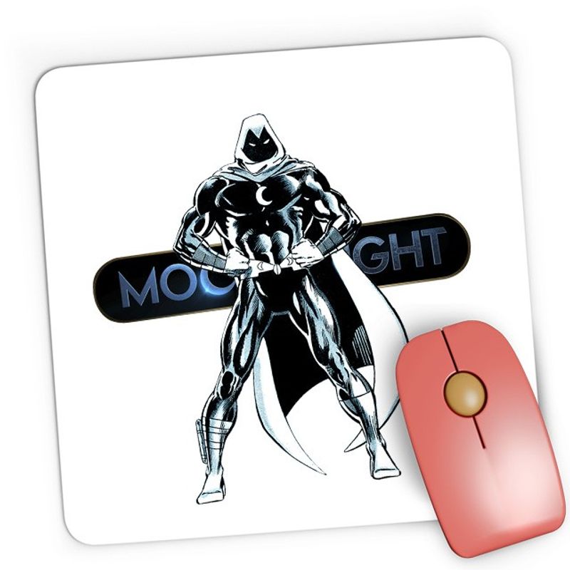 PC, gaming si accesorii - Periferice PC - Mousepad - Mousepad Gaming Moon Knight Strong Children Pose Manga DC, 21x19 см - Infinity.ro