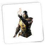 PC, gaming si accesorii - Periferice PC - Mousepad - Mousepad Gaming Mortal Kombat Scorpion Deadly Alliance Video Game Fatalitate, 21x19 cm - Infinity.ro