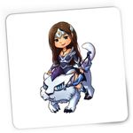 PC, gaming si accesorii - Periferice PC - Mousepad - Mousepad Gaming Rylai Crystal Maiden Dota 2 Hero Wolf, 21x19 cm - Infinity.ro