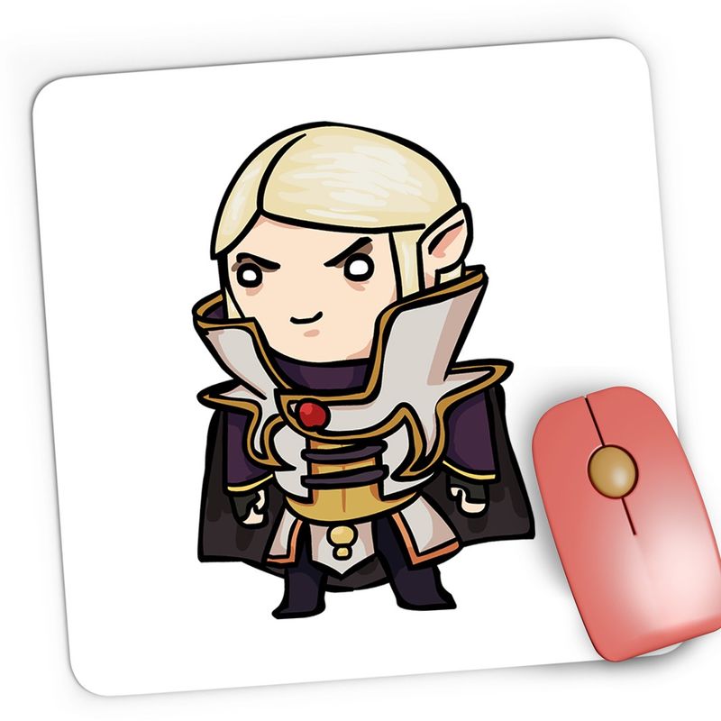 PC, gaming si accesorii - Periferice PC - Mousepad - Mousepad Gaming Dota 2 Invoker Trainer Chibi Fan Art, 21x19 cm - Infinity.ro