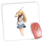 PC, gaming si accesorii - Periferice PC - Mousepad - Mousepad Gaming Your Lie in April Kaori Miyazono Anime, 21x19 cm - Infinity.ro