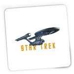 PC, gaming si accesorii - Periferice PC - Mousepad - Mousepad Gaming Star Trek Journey Spaceship Galaxy Explore Universe Adventure, 21x19 см - Infinity.ro