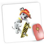 PC, gaming si accesorii - Periferice PC - Mousepad - Mousepad Gaming Paw Patrol Marshal Skateboard Dalmatian, 21x19 cm - Infinity.ro