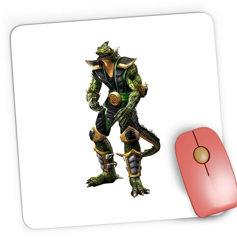 PC, gaming si accesorii - Periferice PC - Mousepad - Mousepad Gaming Mortal Kombat Reptile Alliance Soparla, 21x19 cm - Infinity.ro