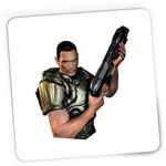 PC, gaming si accesorii - Periferice PC - Mousepad - Mousepad Gaming Quake Doom Pistol Air Quakerism Battle Insta, 21x19 cm - Infinity.ro