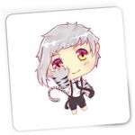 PC, gaming si accesorii - Periferice PC - Mousepad - Mousepad Gaming Bungo Stray Dogs Atsushi Tiger Chibi Anime, 21x19 cm - Infinity.ro