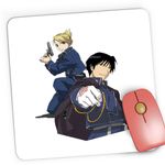 PC, gaming si accesorii - Periferice PC - Mousepad - Mousepad Gaming Fullmetal Alchemist Riza Hawkeye Anime, 21x19 cm - Infinity.ro