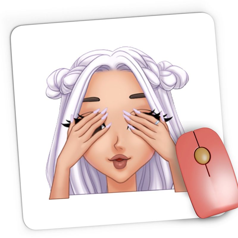 PC, gaming si accesorii - Periferice PC - Mousepad - Mousepad Gaming Ariana Grande Cartoon Merch Cloud, 21x19 cm - Infinity.ro