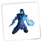 PC, gaming si accesorii - Periferice PC - Mousepad - Mousepad Gaming Mortal Kombat Magic Blue Armageddon Joc Echipă, 21x19 cm - Infinity.ro