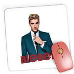 PC, gaming si accesorii - Periferice PC - Mousepad - Mousepad Gaming Justin Bieber Classy Suit Gentleman Artist, 21x19 см - Infinity.ro