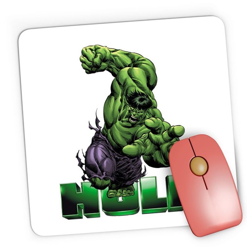 PC, gaming si accesorii - Periferice PC - Mousepad - Mousepad Gaming Hulk Marvel Comics Stan Lee The Incredible, 21x19 см - Infinity.ro