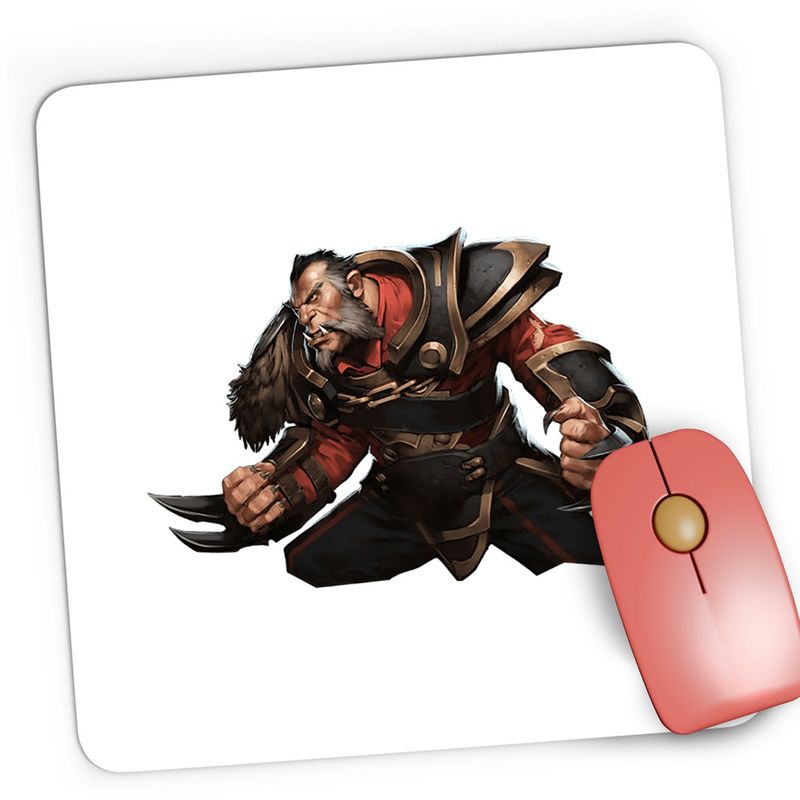 PC, gaming si accesorii - Periferice PC - Mousepad - Mousepad Gaming Dota 2 Lycan Wolverine Defense Ancients, 21x19 cm - Infinity.ro