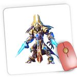 PC, gaming si accesorii - Periferice PC - Mousepad - Mousepad Gaming StarCraft 2 Protoss Warrior Epic Game Play, 21x19 cm - Infinity.ro