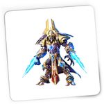 PC, gaming si accesorii - Periferice PC - Mousepad - Mousepad Gaming StarCraft 2 Protoss Warrior Epic Game Play, 21x19 cm - Infinity.ro