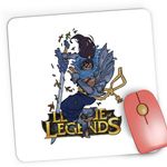 PC, gaming si accesorii - Periferice PC - Mousepad - Mousepad Gaming Yasuo League of Legends Ionian LoL Unforgiven, 21x19 cm - Infinity.ro