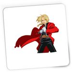 PC, gaming si accesorii - Periferice PC - Mousepad - Mousepad Gaming Edward Elric Alphonse  Fullmetal Alchemist Anime, 21x19 cm - Infinity.ro