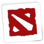 PC, gaming si accesorii - Periferice PC - Mousepad - Mousepad Gaming Dota 2 Logo Video Game eSports Dota2 Symbol, 21x19 cm - Infinity.ro