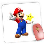 PC, gaming si accesorii - Periferice PC - Mousepad - Mousepad Gaming Super Mario Bros 3D Star Minecraft World, 21x19 cm - Infinity.ro
