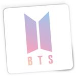 PC, gaming si accesorii - Periferice PC - Mousepad - Mousepad Gaming BTS Logo K-Pop, 21x19 cm - Infinity.ro