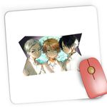 PC, gaming si accesorii - Periferice PC - Mousepad - Mousepad Gaming The Promised Neverland Kaiu Shirai Anime, 21x19 cm - Infinity.ro