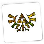 PC, gaming si accesorii - Periferice PC - Mousepad - Mousepad Gaming Legend of Zelda Logo Mozaic Breath Sky, 21x19 cm - Infinity.ro