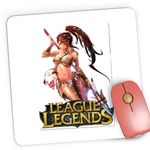 PC, gaming si accesorii - Periferice PC - Mousepad - Mousepad Gaming League of Legends LoL Nidalee Video Game, 21x19 cm - Infinity.ro