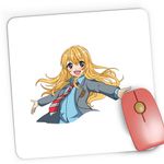 PC, gaming si accesorii - Periferice PC - Mousepad - Mousepad Gaming Your Lie in April Kaori Anime Manga, 21x19 cm - Infinity.ro