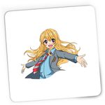 PC, gaming si accesorii - Periferice PC - Mousepad - Mousepad Gaming Your Lie in April Kaori Anime Manga, 21x19 cm - Infinity.ro
