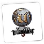 PC, gaming si accesorii - Periferice PC - Mousepad - Mousepad Gaming Quake Unreal Tournament Insigne Logo Emblem PS4, 21x19 cm - Infinity.ro
