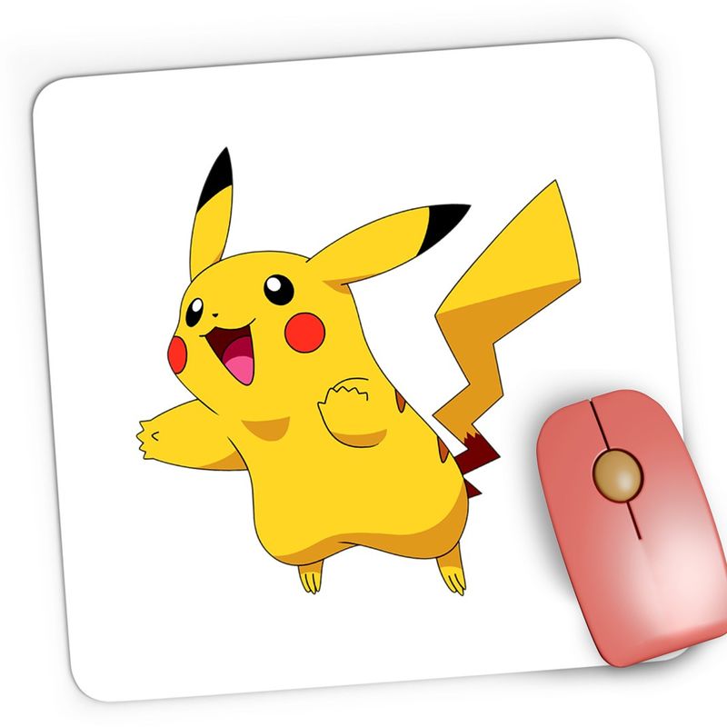 PC, gaming si accesorii - Periferice PC - Mousepad - Mousepad Gaming Pikachu Pokemon Mario Zelda, 21x19 cm - Infinity.ro