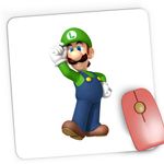 PC, gaming si accesorii - Periferice PC - Mousepad - Mousepad Gaming Super Mario Bros Super Saga Game, 21x19 cm - Infinity.ro
