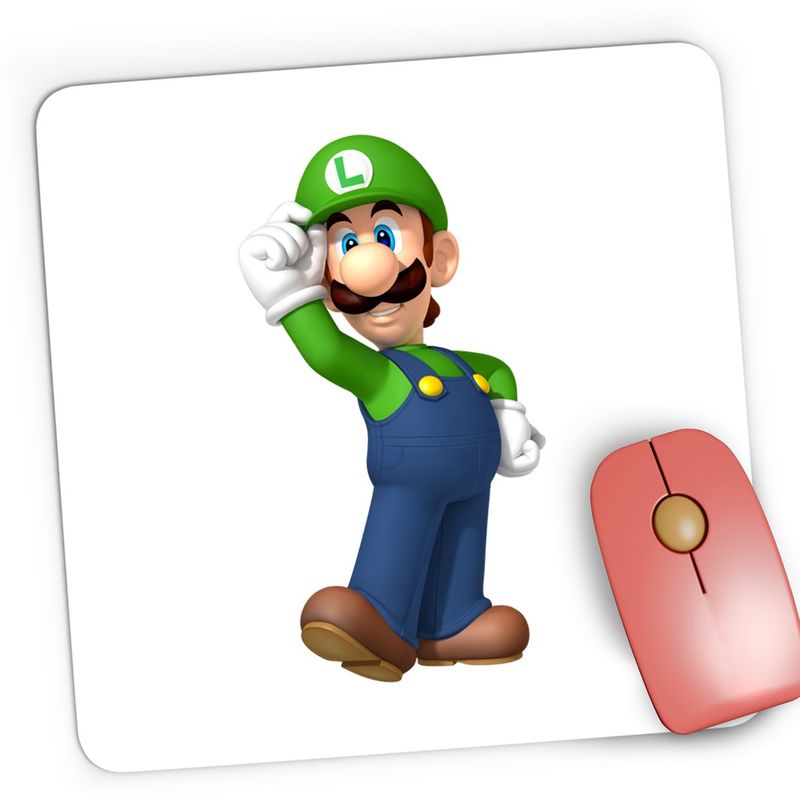 PC, gaming si accesorii - Periferice PC - Mousepad - Mousepad Gaming Super Mario Bros Super Saga Game, 21x19 cm - Infinity.ro