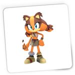 PC, gaming si accesorii - Periferice PC - Mousepad - Mousepad Gaming Sonic Sticks the Badger Energie, 21x19 cm - Infinity.ro