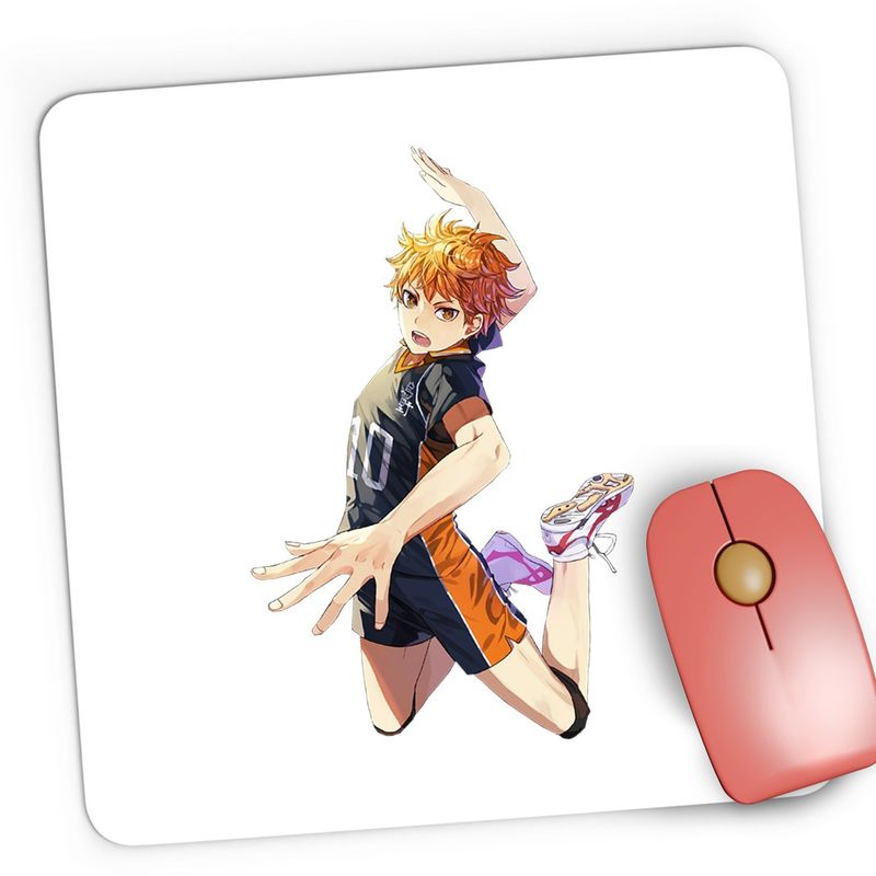 PC, gaming si accesorii - Periferice PC - Mousepad - Mousepad Gaming Volei Anime Shoyo Hinata Haikyuu Haikyu!!, 21x19 cm - Infinity.ro