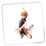 PC, gaming si accesorii - Periferice PC - Mousepad - Mousepad Gaming Volei Anime Shoyo Hinata Haikyuu Haikyu!!, 21x19 cm - Infinity.ro