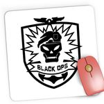 PC, gaming si accesorii - Periferice PC - Mousepad - Mousepad Gaming Call of Duty Black Ops Logo Emblem, 21x19 cm - Infinity.ro