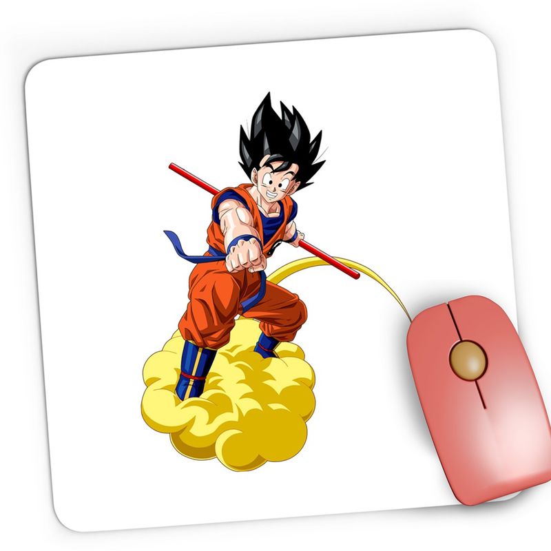 PC, gaming si accesorii - Periferice PC - Mousepad - Mousepad Gaming Dragon Ball Z Goku Uraganu Avatar, 21x19 cm - Infinity.ro