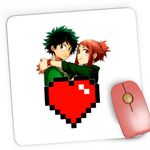 PC, gaming si accesorii - Periferice PC - Mousepad - Mousepad Gaming My Hero Academia Minecraft Anime, 21x19 cm - Infinity.ro