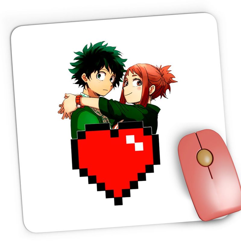 PC, gaming si accesorii - Periferice PC - Mousepad - Mousepad Gaming My Hero Academia Minecraft Anime, 21x19 cm - Infinity.ro