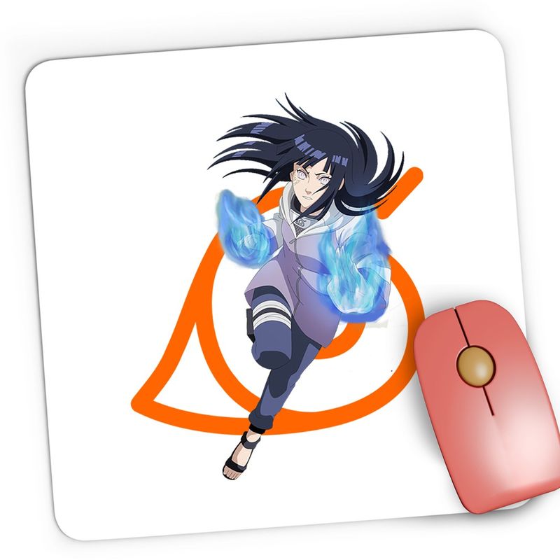 PC, gaming si accesorii - Periferice PC - Mousepad - Mousepad Gaming Naruto Hinata Hyuga Neji Anime Storm, 21x19 cm - Infinity.ro