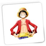 PC, gaming si accesorii - Periferice PC - Mousepad - Mousepad Gaming Monkey D Luffy One Piece Anime Straw Hat, 21x19 cm - Infinity.ro