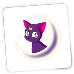 PC, gaming si accesorii - Periferice PC - Mousepad - Mousepad Gaming Sailor Moon Pisica Luna Valentines Day, 21x19 cm - Infinity.ro