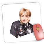PC, gaming si accesorii - Periferice PC - Mousepad - Mousepad Gaming BTS Kpop V Singer, 21x19 cm - Infinity.ro