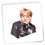 PC, gaming si accesorii - Periferice PC - Mousepad - Mousepad Gaming BTS Kpop V Singer, 21x19 cm - Infinity.ro