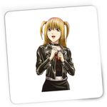 PC, gaming si accesorii - Periferice PC - Mousepad - Mousepad Gaming Misa Amane Death Note Rock Anime, 21x19 cm - Infinity.ro