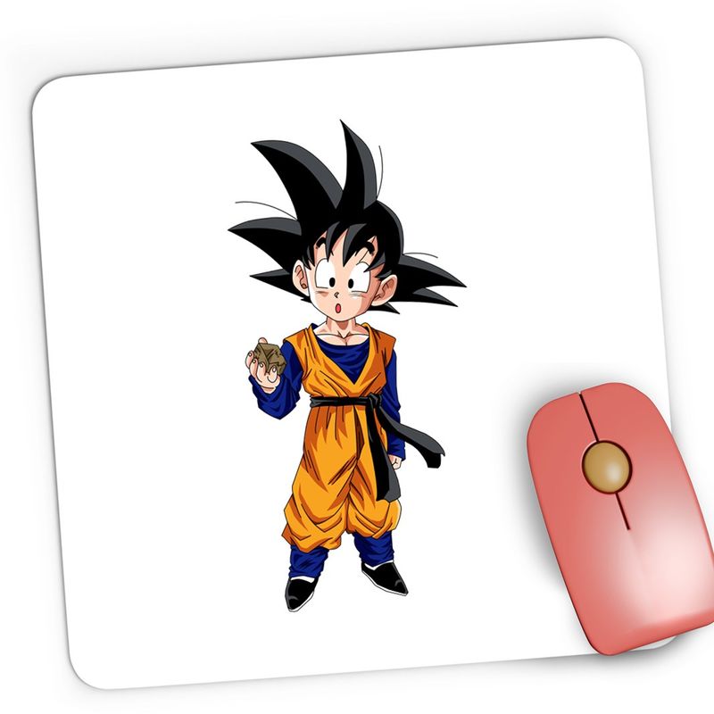 PC, gaming si accesorii - Periferice PC - Mousepad - Mousepad Gaming Dragon Ball Z Akira Toriyama SonGoku, 21x19 cm - Infinity.ro
