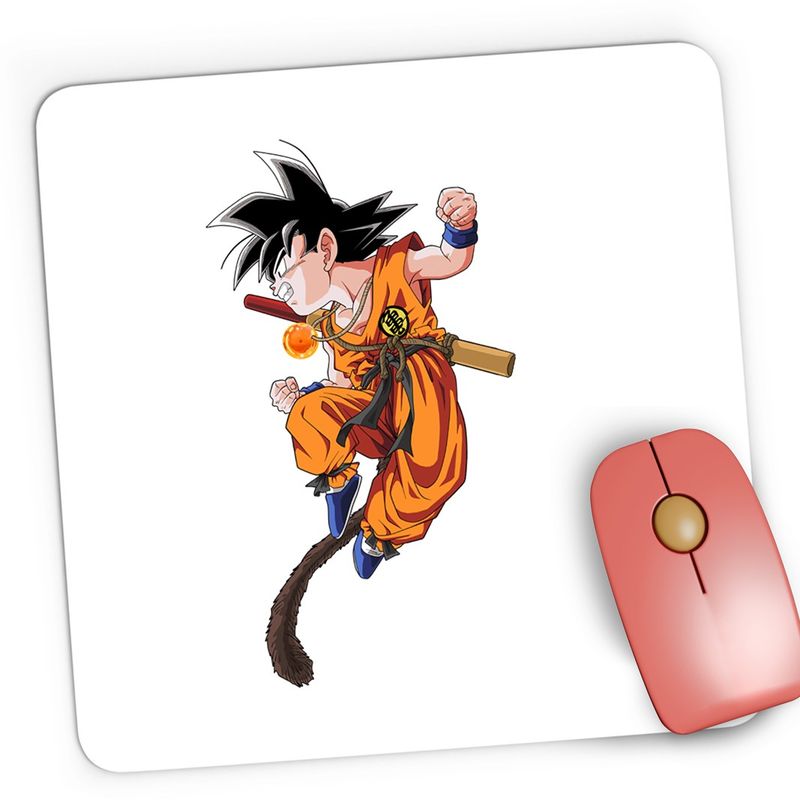 PC, gaming si accesorii - Periferice PC - Mousepad - Mousepad Gaming Dragon Ball Z Son Goku Roblox Anime, 21x19 cm - Infinity.ro